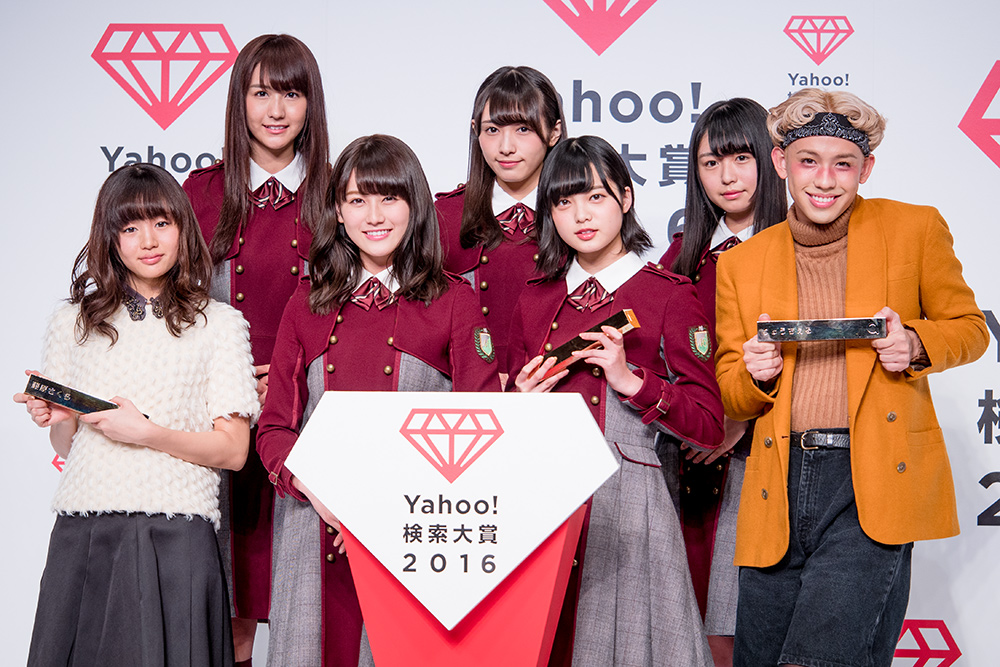 Yahoo!検索大賞2016欅坂46平手
